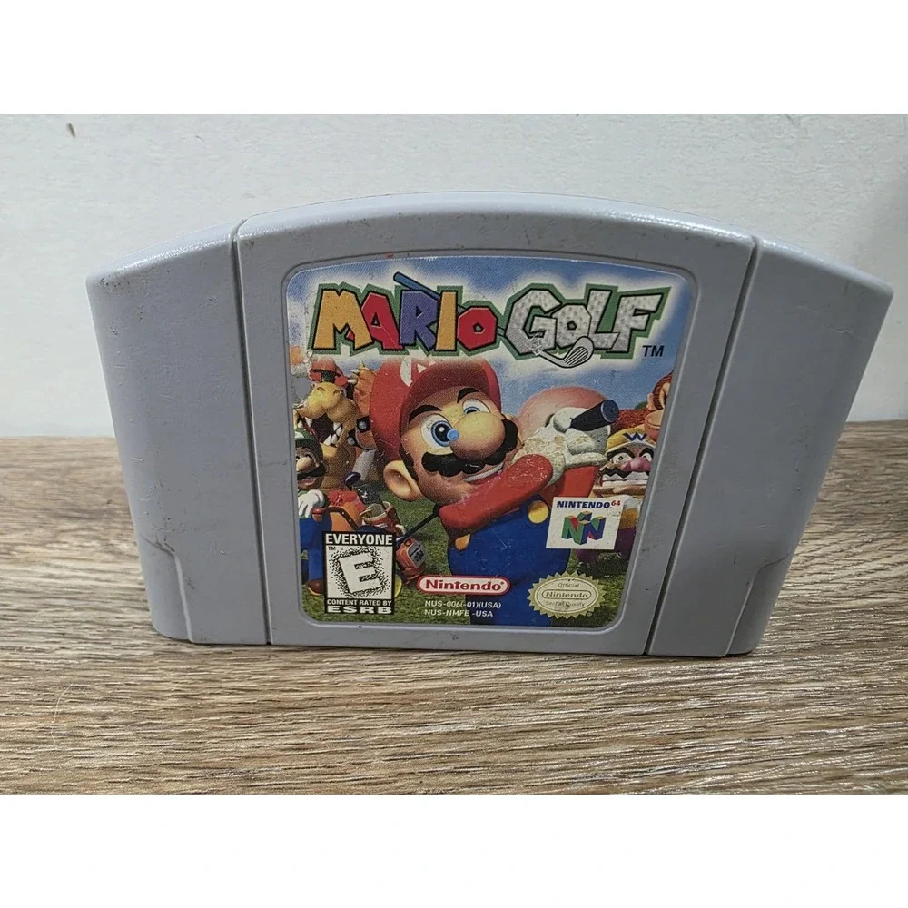 Mario Golf (Nintendo N64) Cleaned, Tested & Authentic⭐